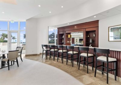 lambiance beach condo event area