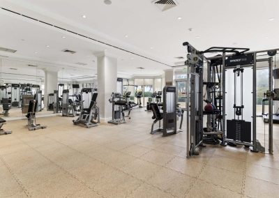 lambiance beach condo workout room